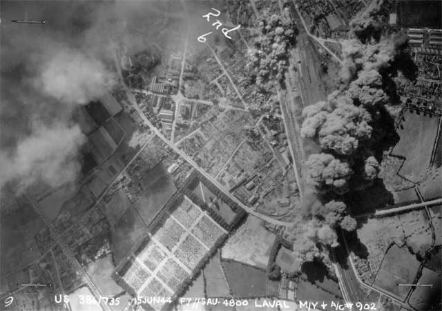 Lavel Marshalling Yard, France, 15 June 1944