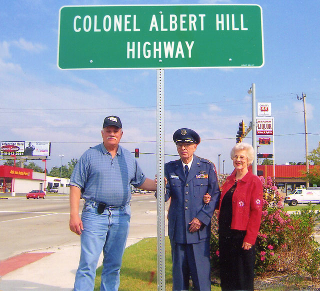 Oklahoma State Senator Earl Garrison; Albert and Gene Hill
