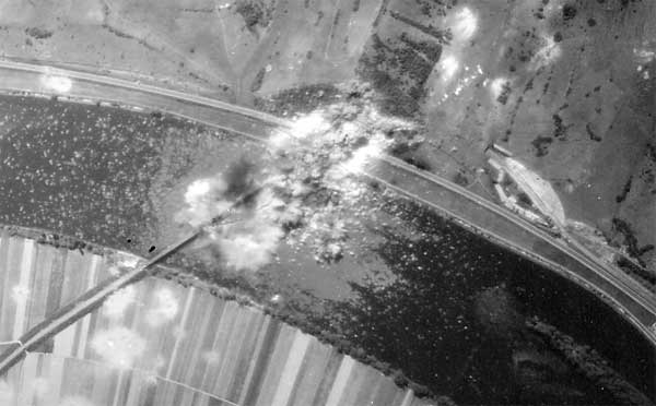 Louviers Rail Road Bridge, France, 27 May 1944