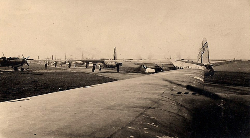 Martin B-26 Marauders from the 394th Bomb Group, 584th Bomb Squadron