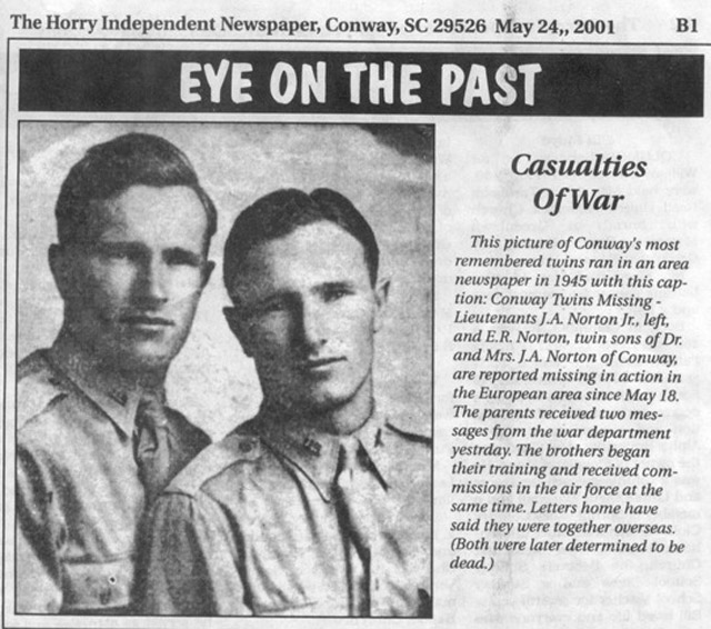 J.A. Norton, Jr. & E.R. Norton, The Norton Twins