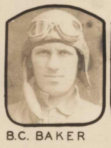 B.C. Baker, World War II, Airplane Machanic